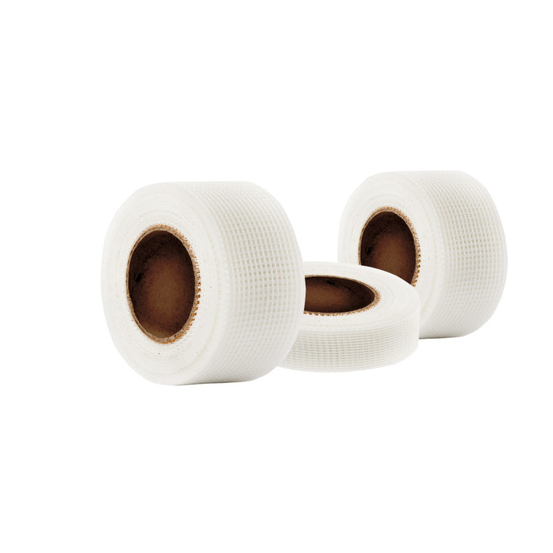 Cinta adhesiva perforada para juntas